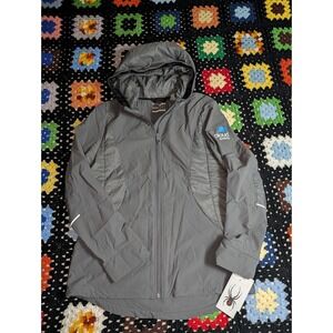 Spyder Powergylyde Jacket Lightweight Polar Gray Women Medium Cloud Systems NWT